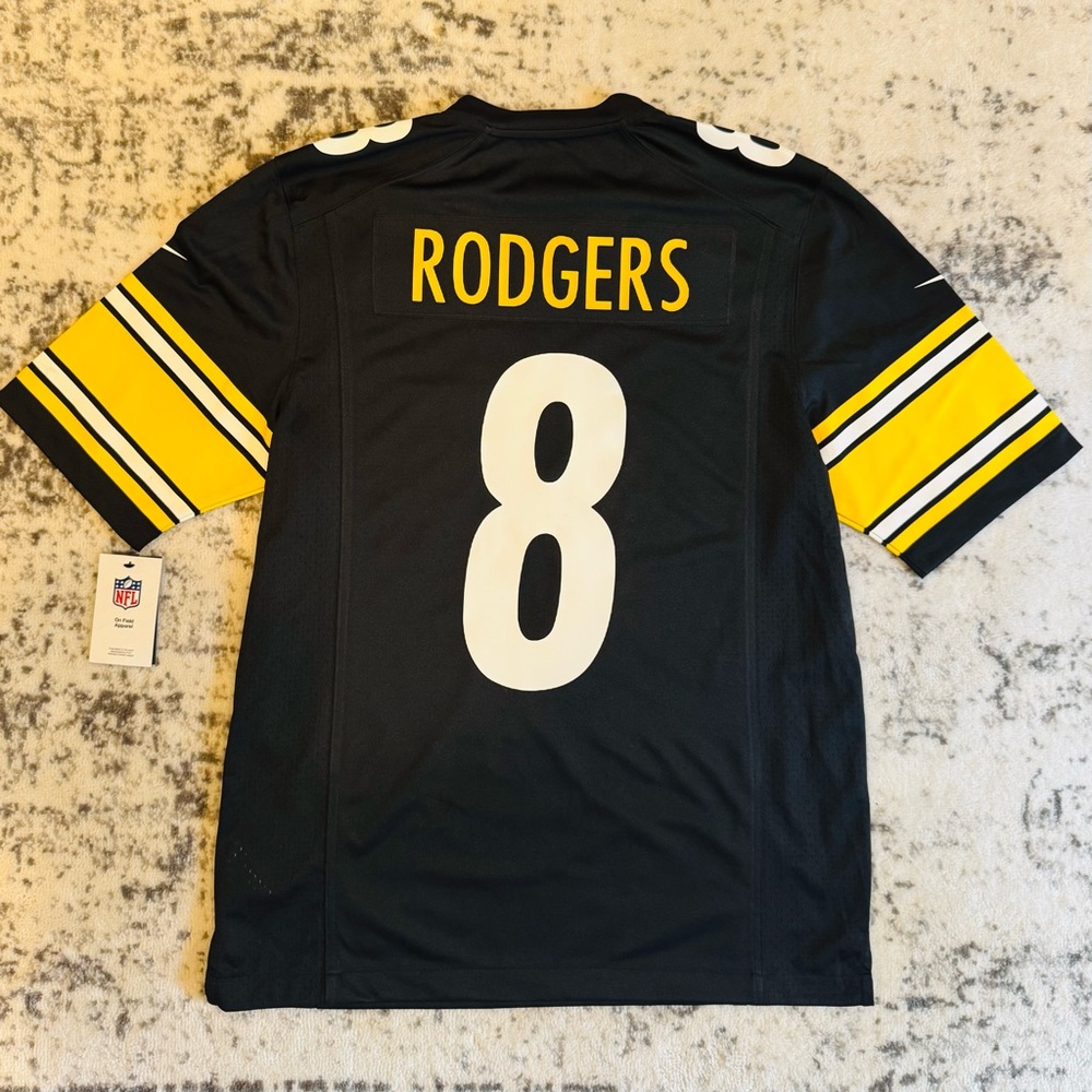 Aaron Rodgers 8 Pittsburgh Steelers
Nike Game Jersey NFL Officially Licensed Med